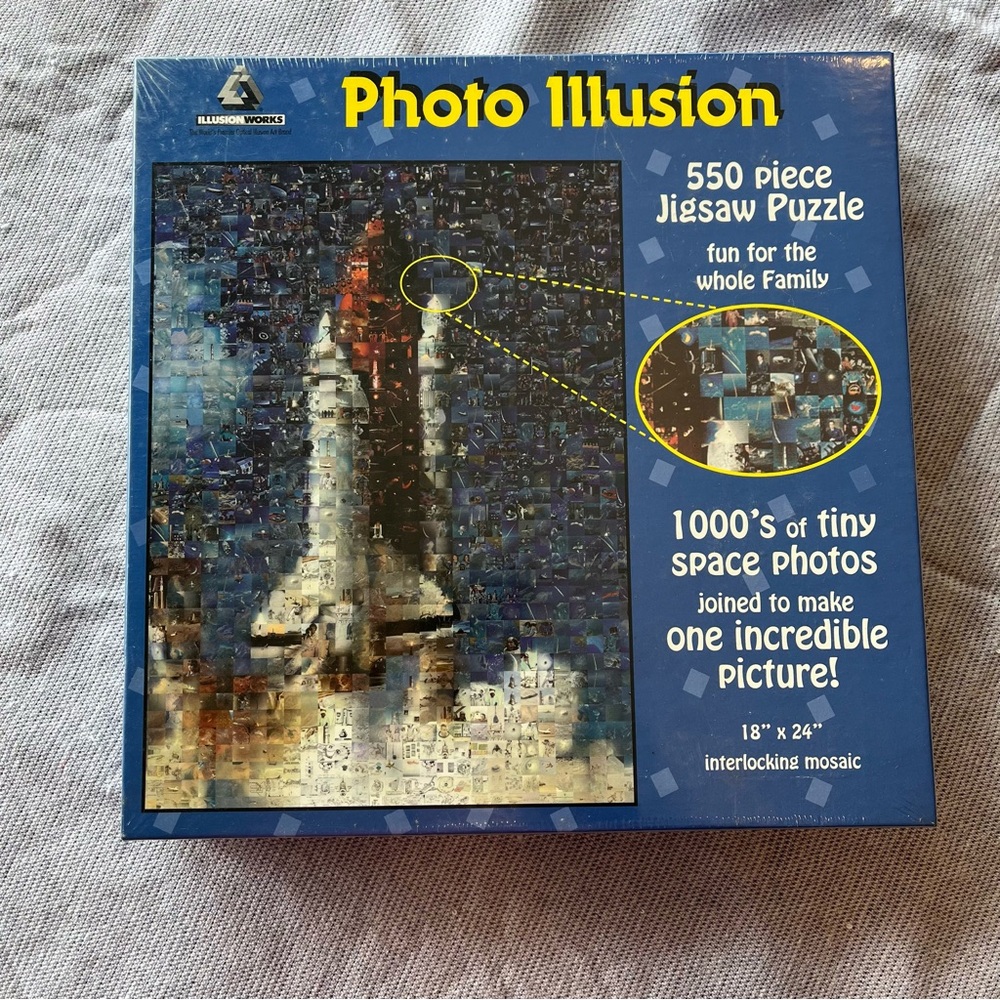 Vintage Photo Illusion 550 Piece Jigsaw Puzzle